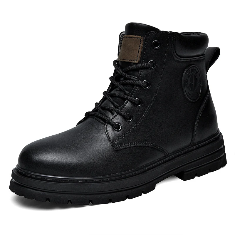 Men'S Shoes Dq - Big Size 49 50 Winter Black