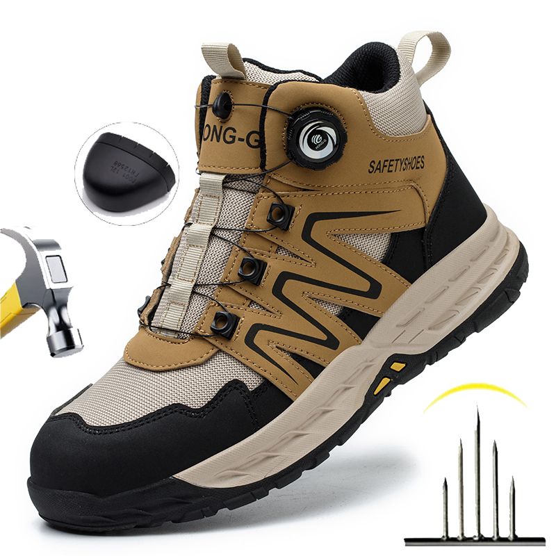 Hiking Boot Waterproof - Mens Hiking Boots Steel Toe Shoes