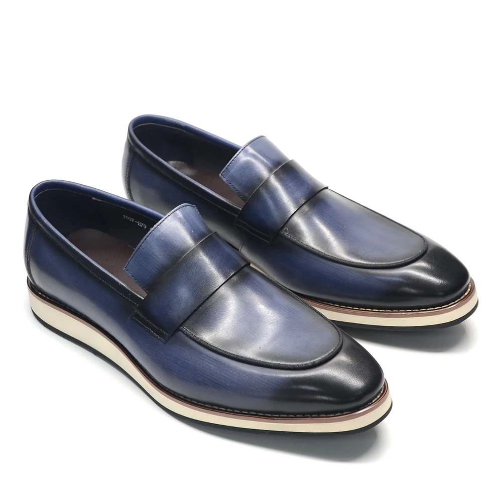 Men Shoes Elegant - Luxury Designer Mens Penny Loafers Original