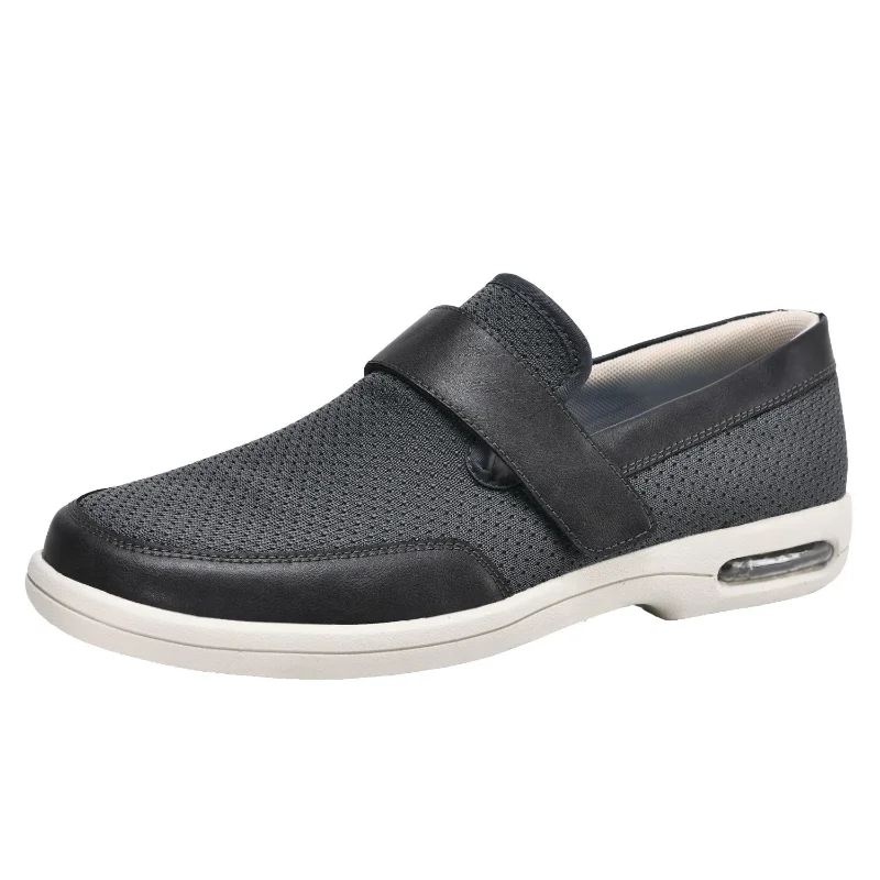 Men'S Shoes For Wide Feet - XIHAHA Fashion New Couple Orthopedics Wide