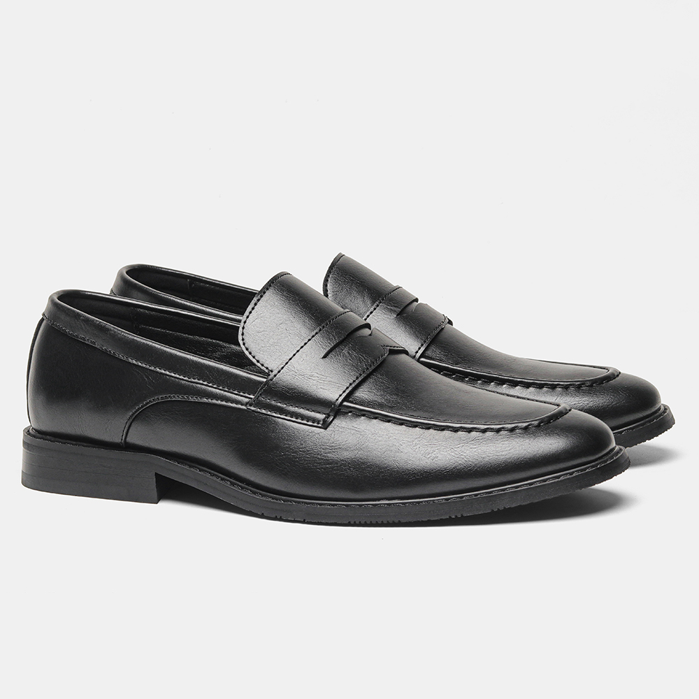 Men's Black Penny Loafers Clas - Men'S Shoes Hugo Boss 评论和价格