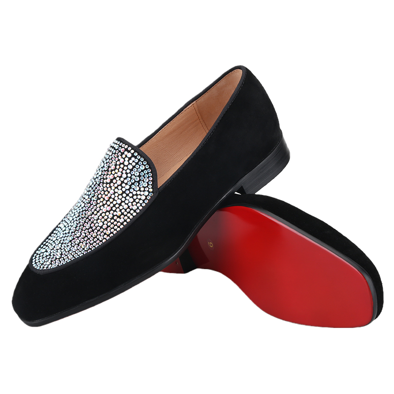 Piergitar Handmade Black Suede - Men Shoes Red Tape 评论和价格