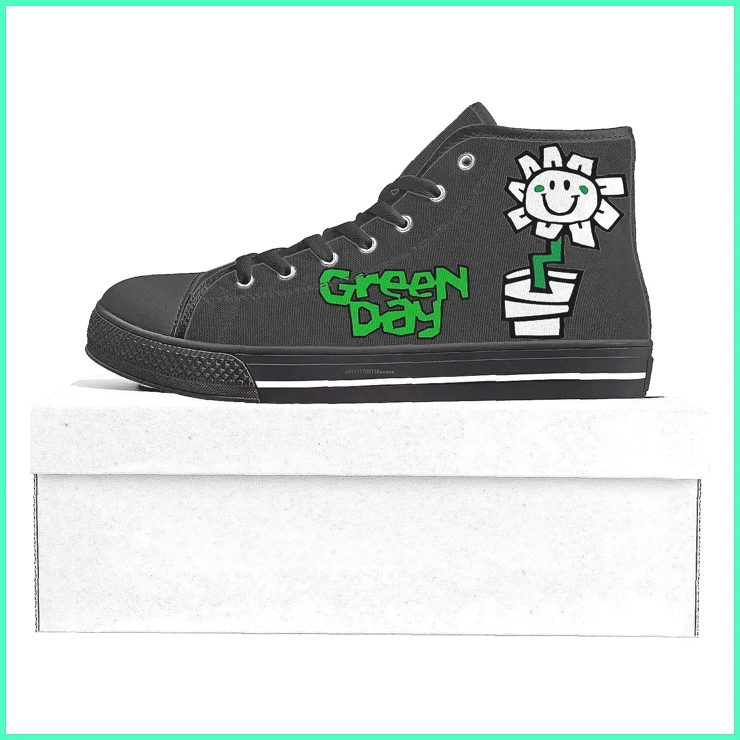 Custom Green Day Band High Top - Canvas Sneaker High 评论和价格