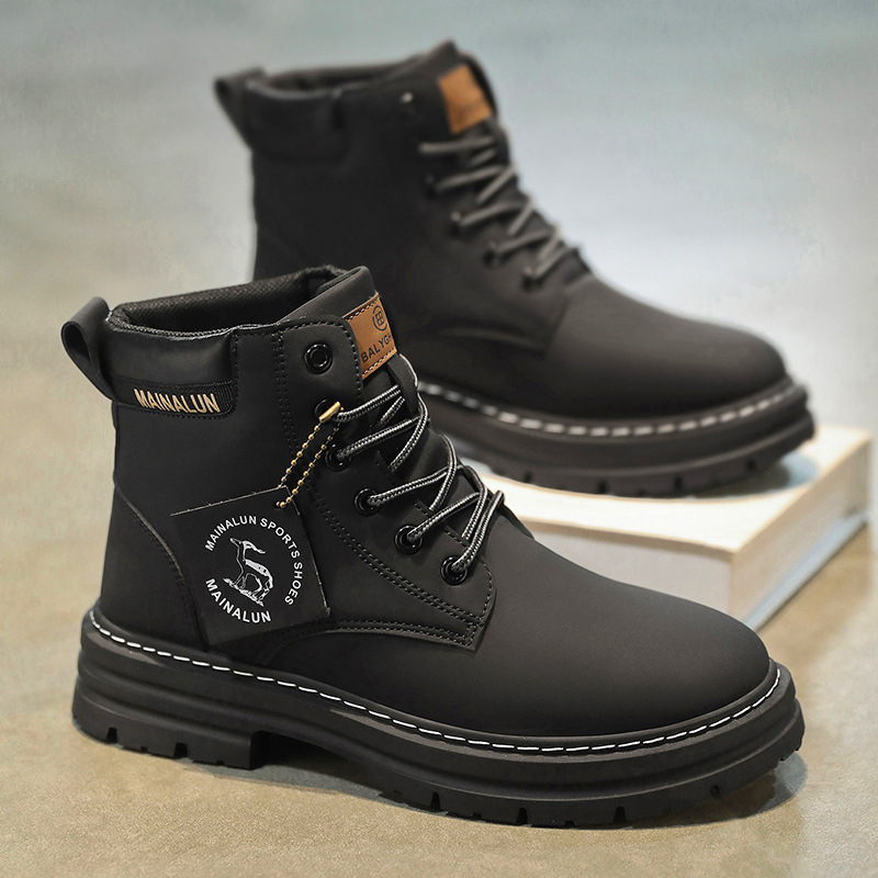 Classic Men High Top Boots Hig - Canvas Sneaker High 评论和价格