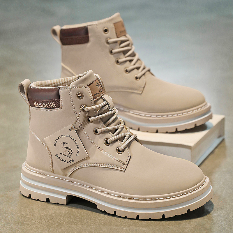 Classic Men High Top Boots Hig - Canvas Sneaker High 评论和价格
