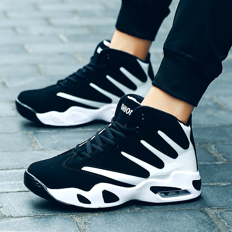 Men Sneakers Women Brand High  - Men'S Shoes Basketball 评论和价格