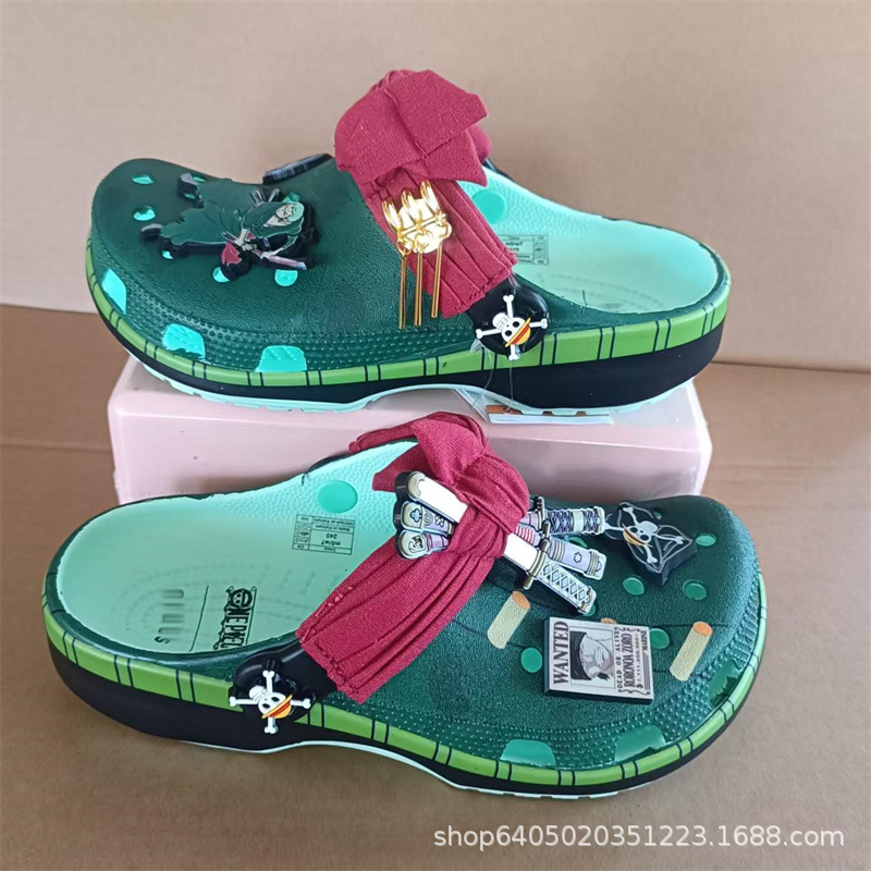 Anime One Piece Roronoa Zoro C - Men Shoes Red Tape 评论和价格