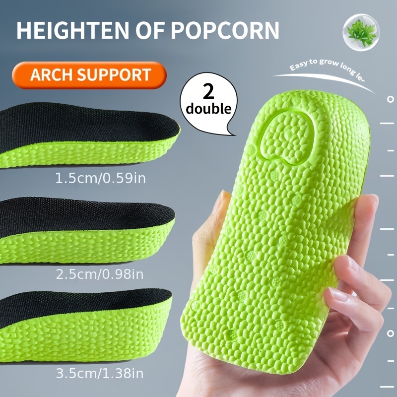 Invisble Insoles High Arch Sup - Men'S Shoes With Memory Foam 评论和价格