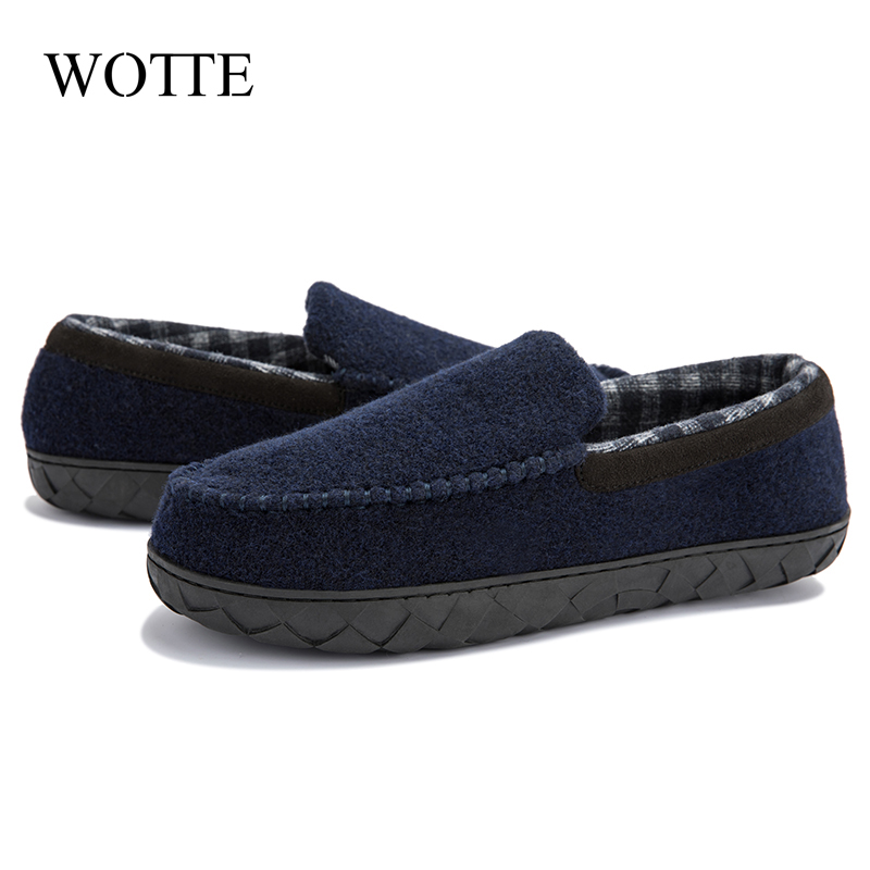 Men Cotton Slippers Microsuede - Men'S Shoes With Memory Foam 评论和价格