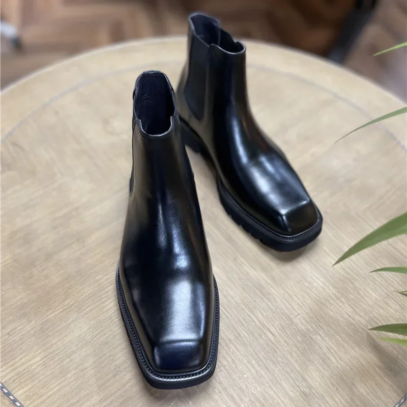 Elegant Mens Genuine Leather B - Men Shoes Elegant 评论和价格