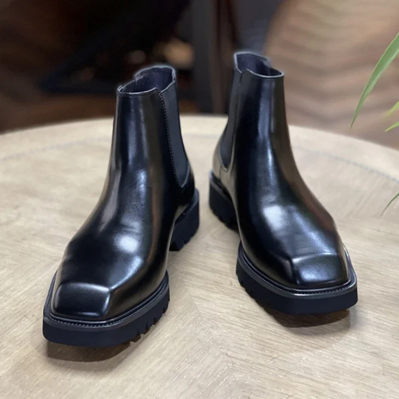 Elegant Mens Genuine Leather B - Men Shoes Elegant 评论和价格