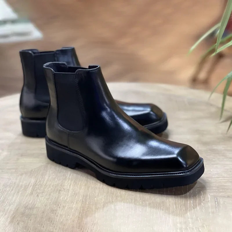 Elegant Mens Genuine Leather B - Men Shoes Elegant 评论和价格
