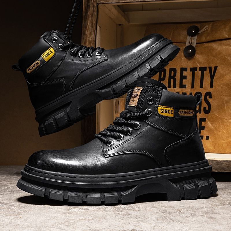 Vintage Men Platform Ankle Boo - Men'S Shoes Dq 评论和价格