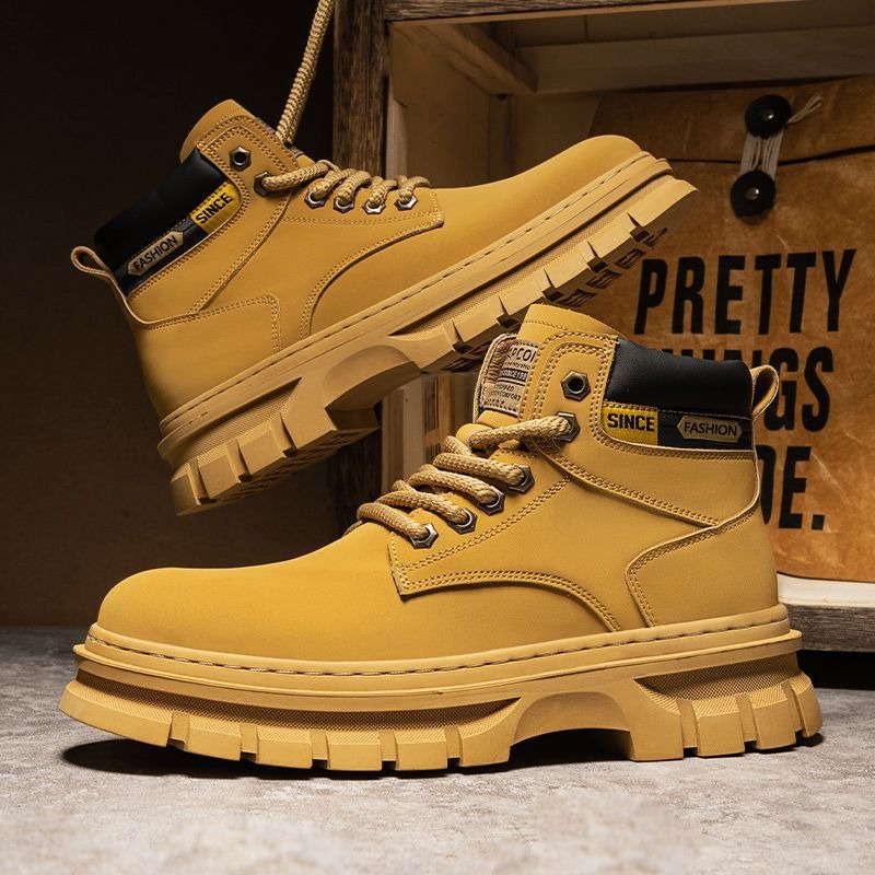 Vintage Men Platform Ankle Boo - Men'S Shoes Dq 评论和价格