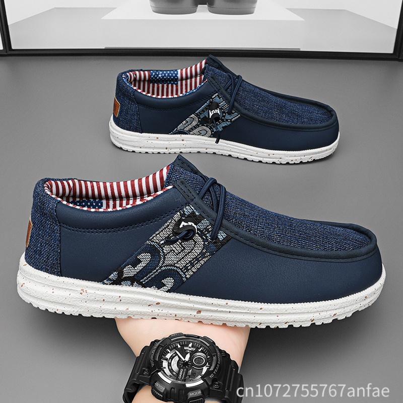 Hot Sale Blue/Black Men Loafer - Men'S Shoes For Sale 评论和价格