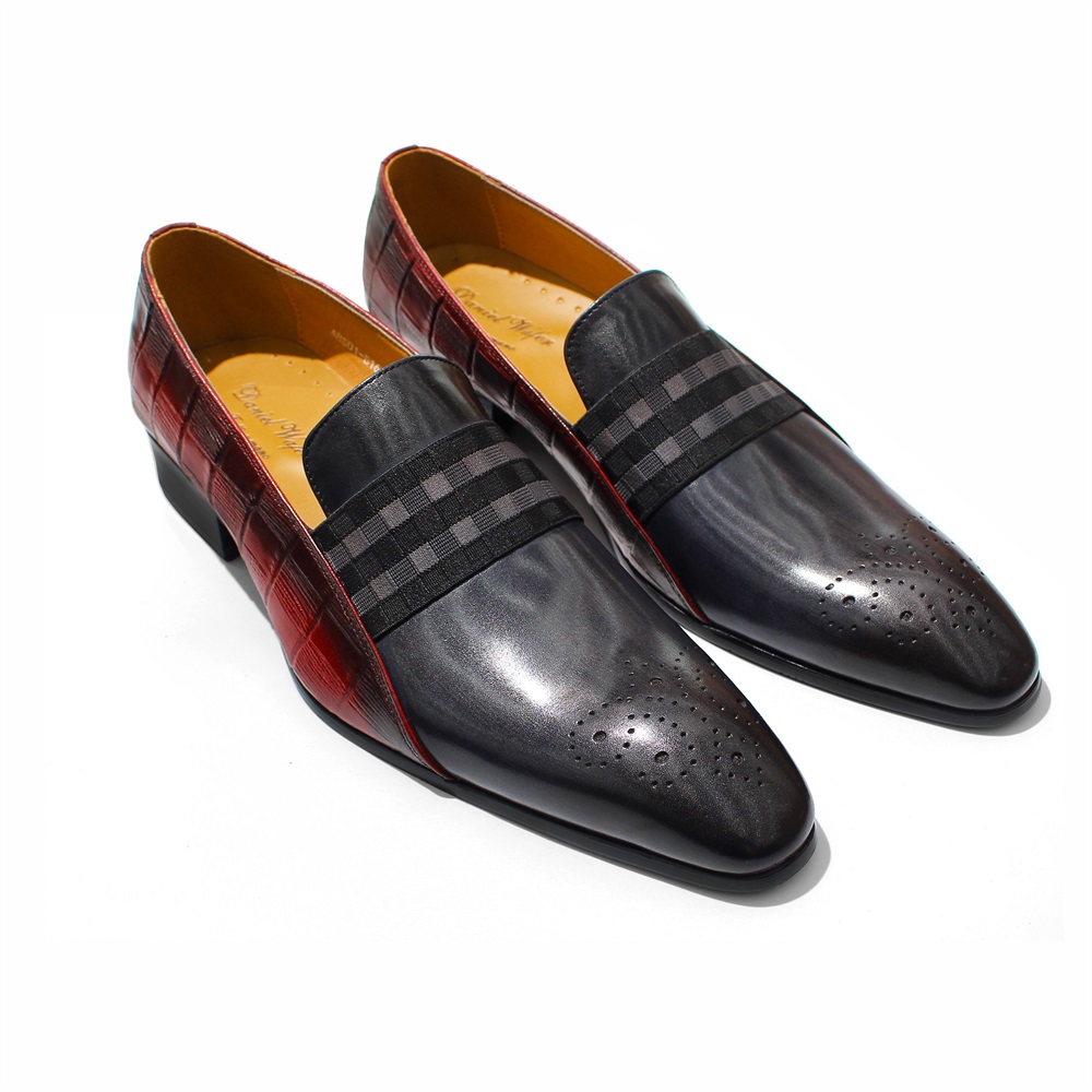 Men's Fashion Loafers Cowhide  - Men Shoes Red Tape 评论和价格
