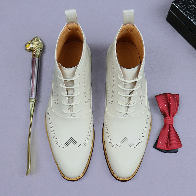 Elegant Mens Genuine Leather C - Men Shoes Elegant 评论和价格