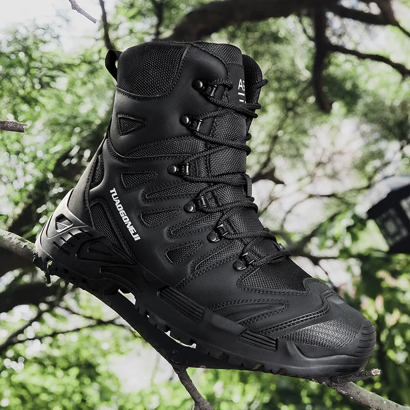 Men's Outdoor Hiking Tactical  - Hiking Boot Waterproof 评论和价格