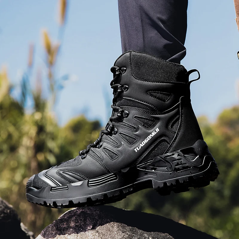 Men's Outdoor Hiking Tactical  - Hiking Boot Waterproof 评论和价格
