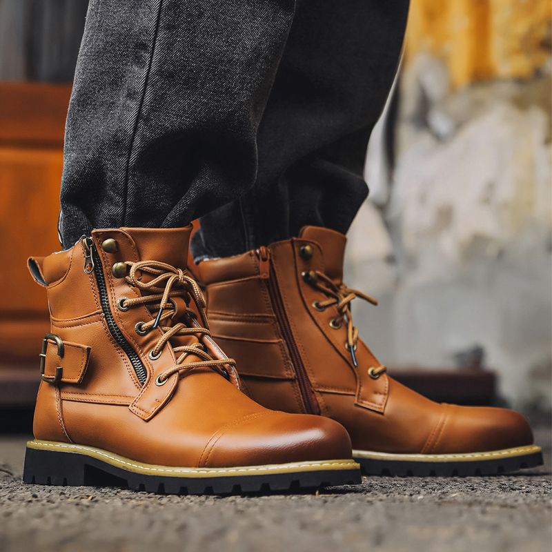 Quality Men Leather Boots Meta - Men'S Shoes Dq 评论和价格