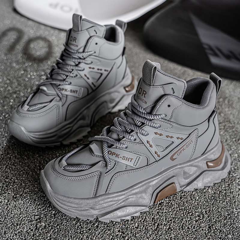 High Top Breathable Anti Slip  - Men'S Shoes For Sale 评论和价格