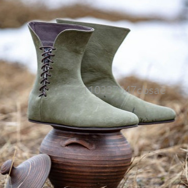 Men Retro Medieval PU Leather  - Men'S Shoes Louis Vuitton 评论和价格