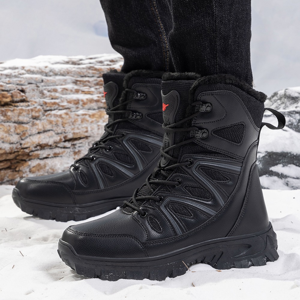 Men Winter Men Snow Boots Supe - Hiking Boot Waterproof 评论和价格