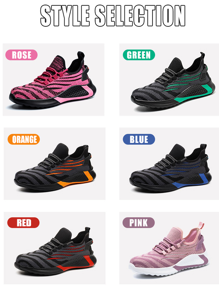 Rose Red Women Work Safety Sho - Men Shoes Red Tape 评论和价格