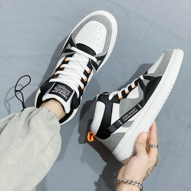 Men‘s Thick Sole White High To - Canvas Sneaker High 评论和价格