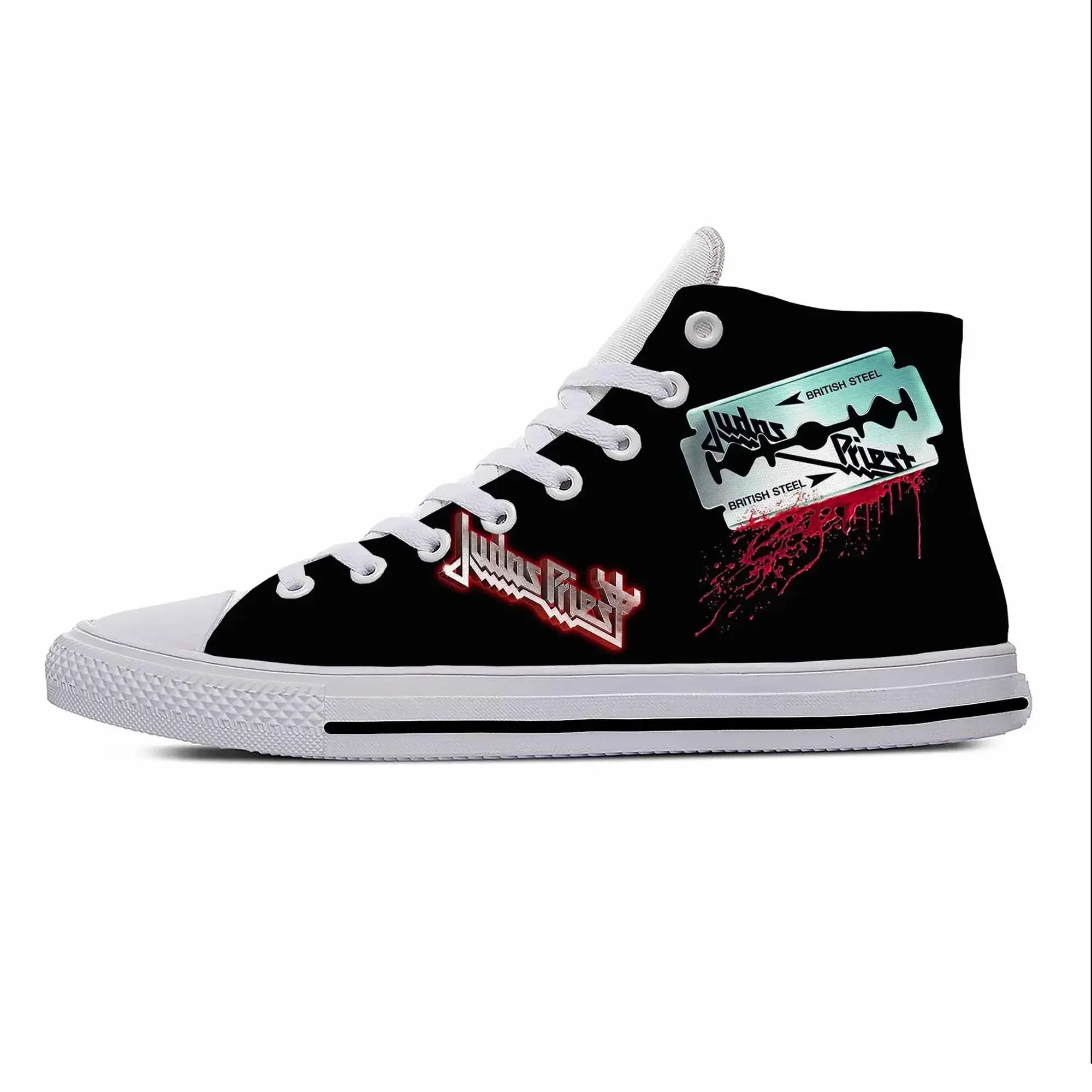 Priest Heavy Metal Rock Band M - Canvas Sneaker High 评论和价格