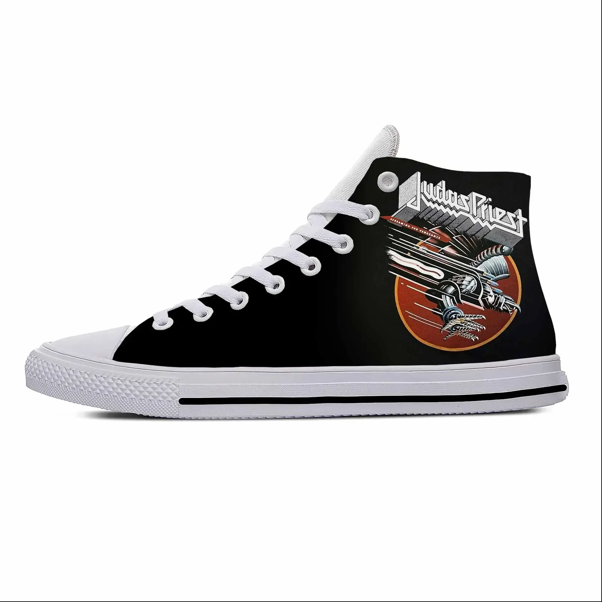 Priest Heavy Metal Rock Band M - Canvas Sneaker High 评论和价格