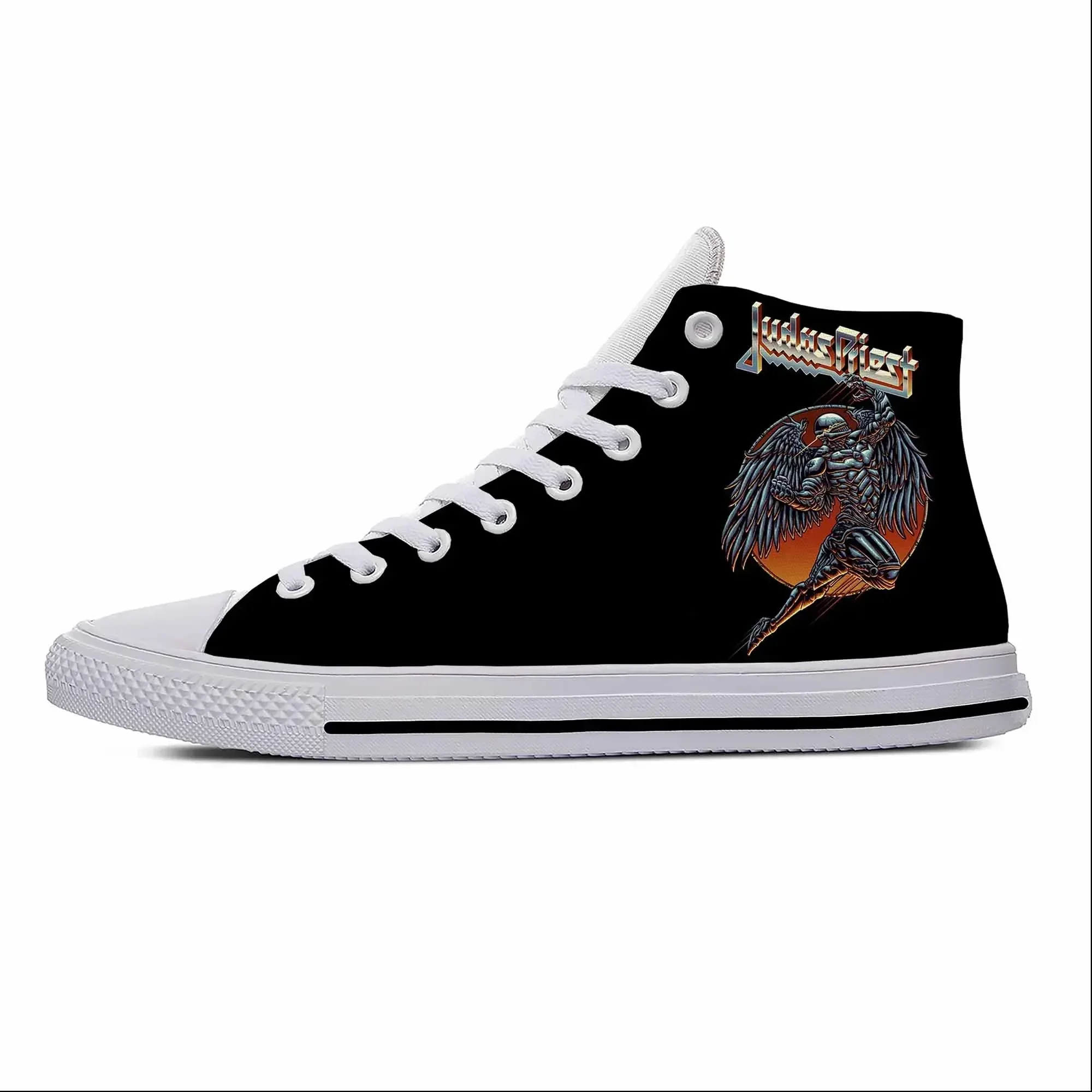 Priest Heavy Metal Rock Band M - Canvas Sneaker High 评论和价格