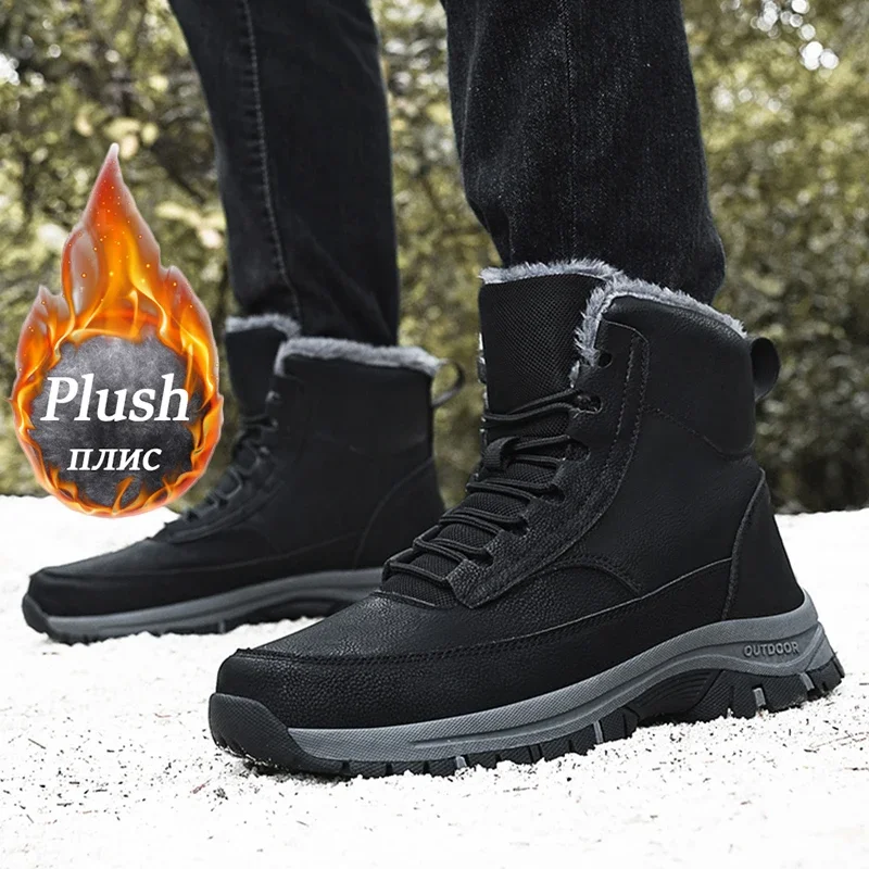 NeW Men Winter Snow Boots For  - Hiking Boot Waterproof 评论和价格