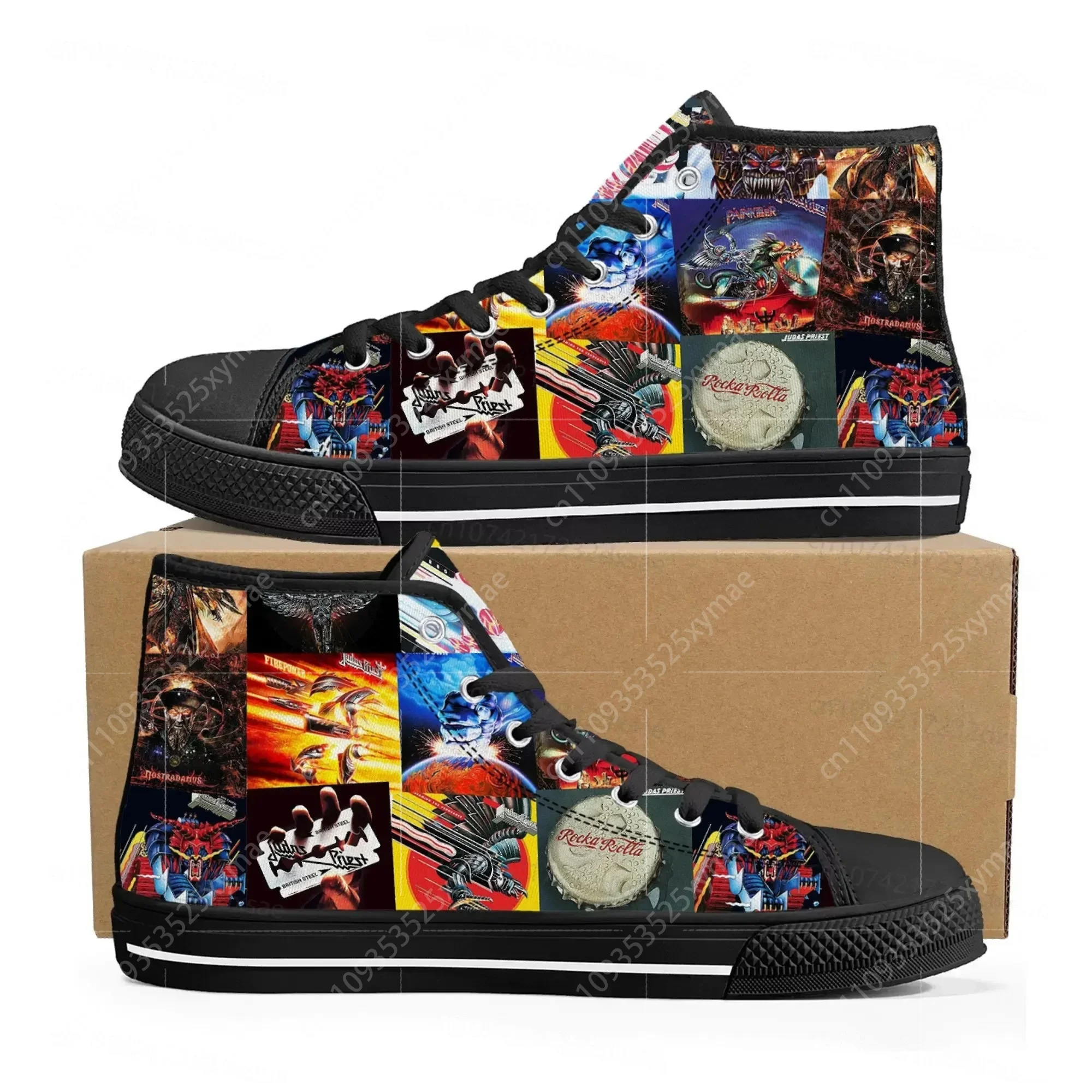 Judas Priest Heavy Metal Rock  - Canvas Sneaker High 评论和价格