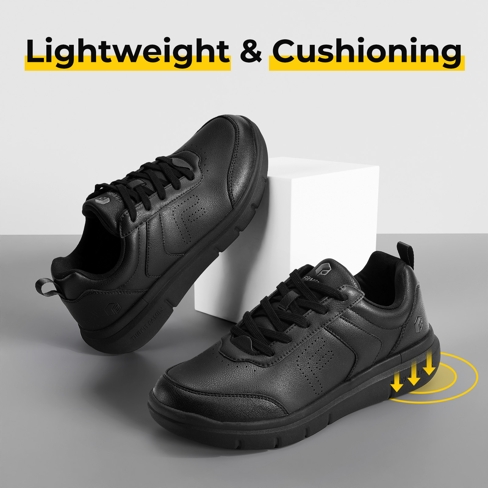 FitVille Men's Casual Leather  - Men'S Shoes For Wide Feet 评论和价格